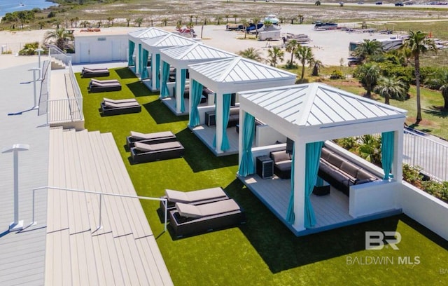 28107 Perdido Beach Blvd Unit D512, Orange Beach, AL 36561 - view of home's community featuring a gazebo