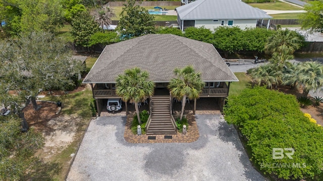 aerial view