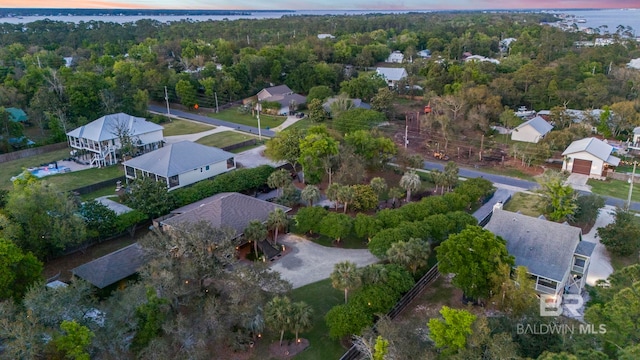 drone / aerial view