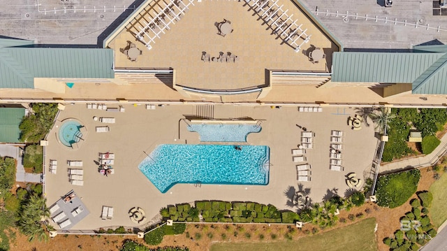 aerial view