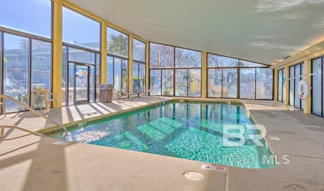 view of indoor pool