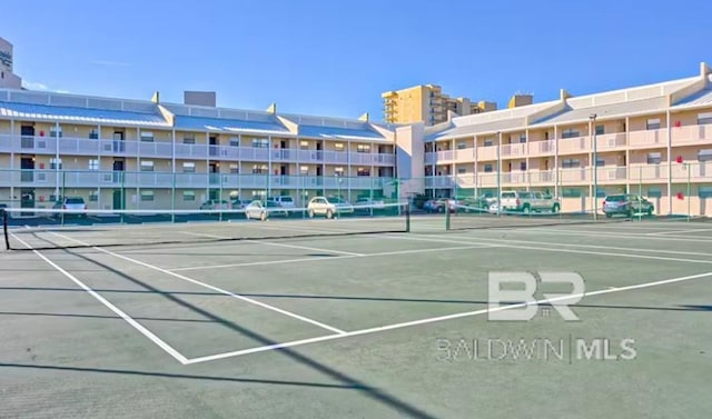 view of sport court