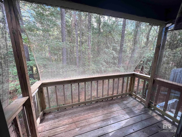 view of deck