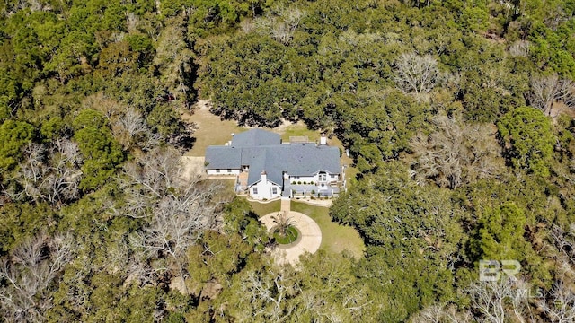 aerial view