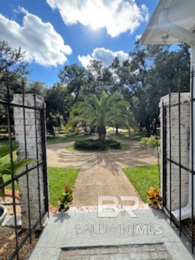 view of gate