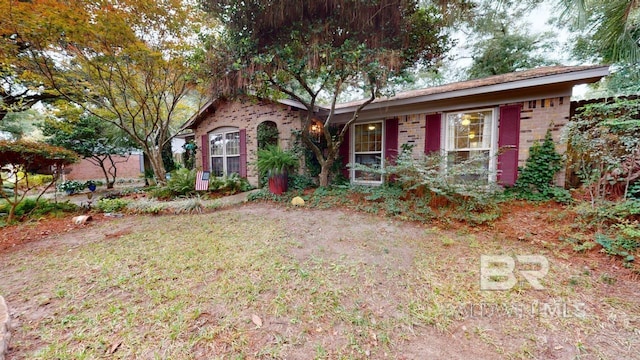 view of ranch-style house