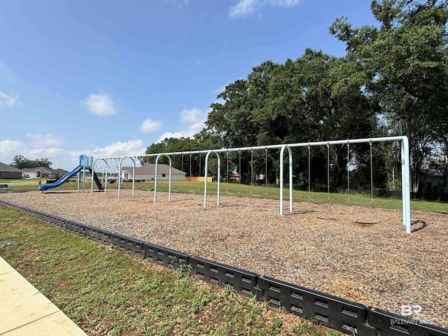 view of communal playground