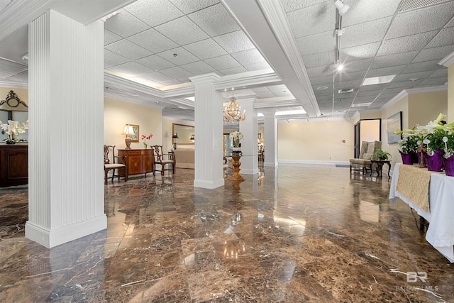 community lobby featuring visible vents