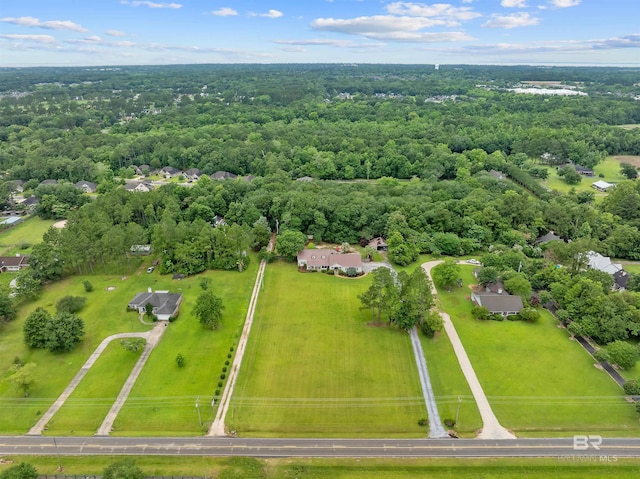 20011 Lawrence Rd, Fairhope, AL 36532 - aerial view of a heavily wooded area