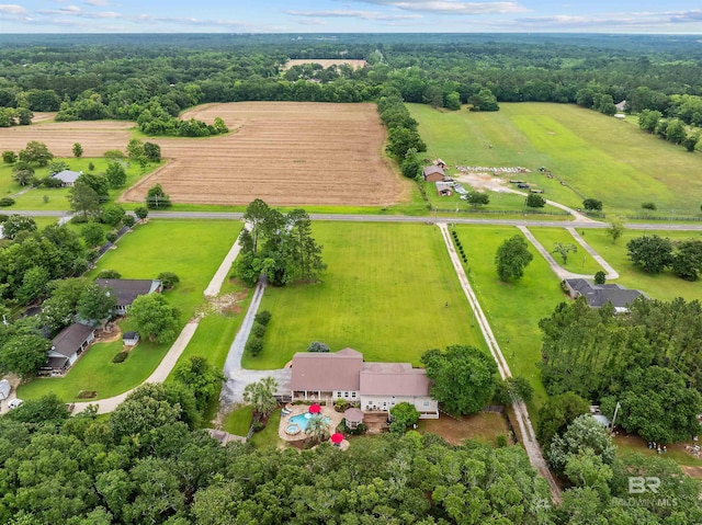 20011 Lawrence Rd, Fairhope, AL 36532 - aerial view of sparsely populated area featuring farmland