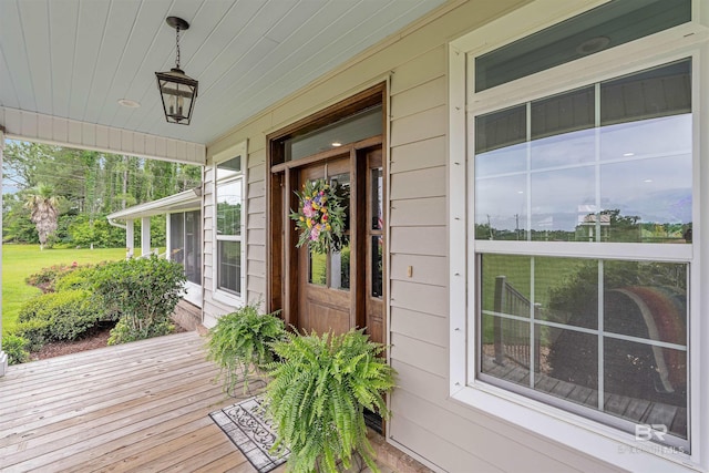 20011 Lawrence Rd, Fairhope, AL 36532 - view of wooden porch