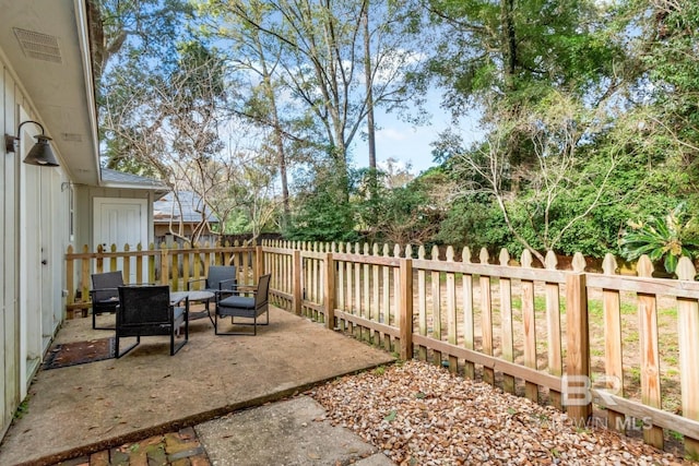 view of patio / terrace