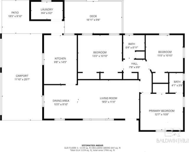 view of layout