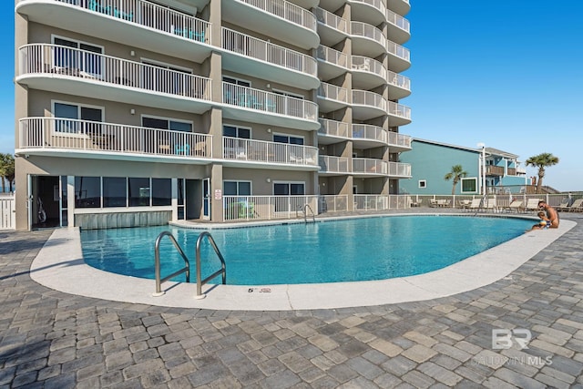 view of community pool