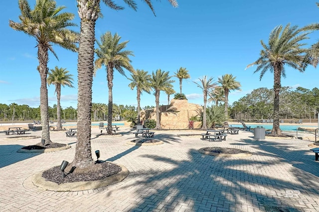 view of property's community