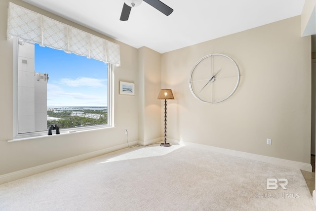 13621 Perdido Key Dr Unit 1804W, Perdido Key, FL 32507 - carpeted empty room with ceiling fan