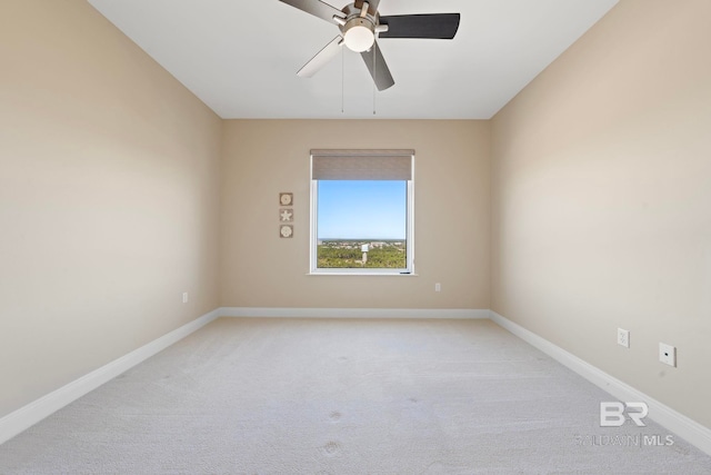 13621 Perdido Key Dr Unit 1804W, Perdido Key, FL 32507 - unfurnished room with light carpet and ceiling fan