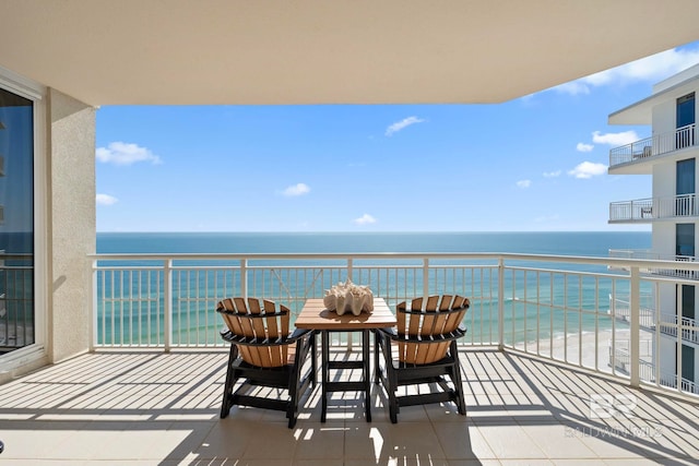 13621 Perdido Key Dr Unit 1804W, Perdido Key, FL 32507 - balcony with a water view and a beach view