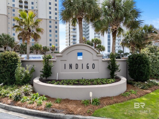 13621 Perdido Key Dr Unit 1804W, Perdido Key, FL 32507 - view of community / neighborhood sign