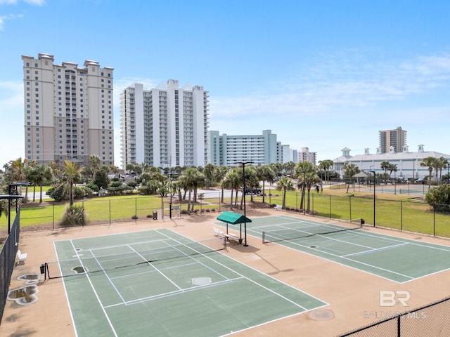 13621 Perdido Key Dr Unit 1804W, Perdido Key, FL 32507 - view of tennis court with a yard