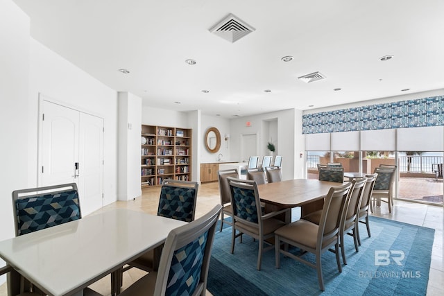13621 Perdido Key Dr Unit 1804W, Perdido Key, FL 32507 - dining space with light tile patterned flooring