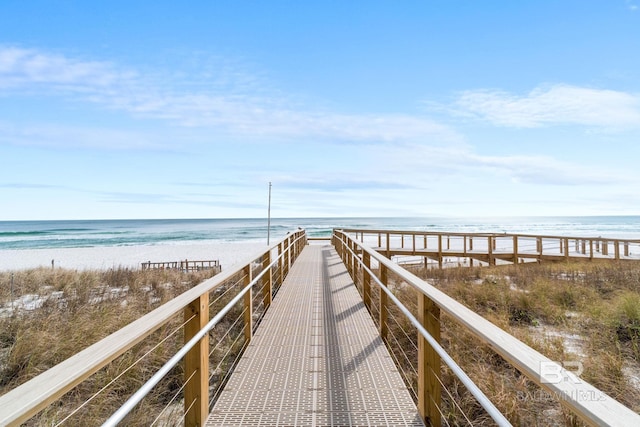 13621 Perdido Key Dr Unit 1804W, Perdido Key, FL 32507 - view of home's community with a beach view and a water view