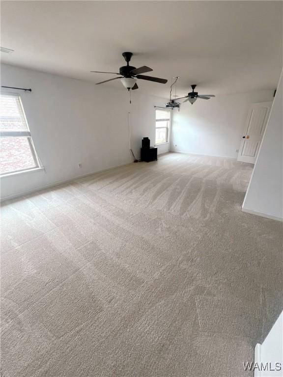 11507 Belle Meade Ave, Northport, AL 35475 - carpeted empty room featuring a ceiling fan