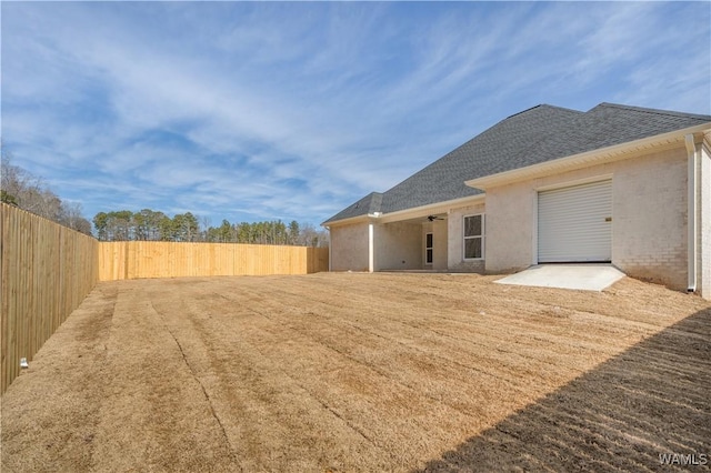 rear view of house with a patio area