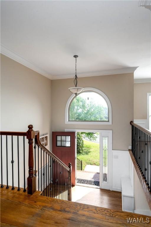 10821 Dogwood Cir, Vance, AL 35490 - back of property with a sunroom, a wooden deck, brick siding, and a lawn