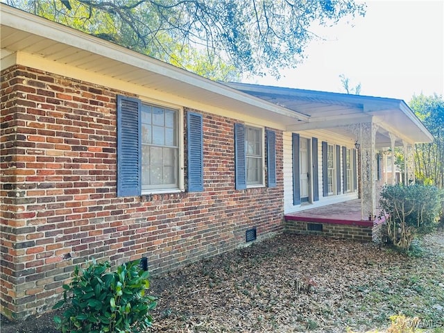 view of side of property