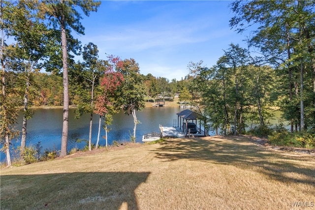 12437 Rising Tide, Northport, AL 35475 - view of water feature featuring a boat dock