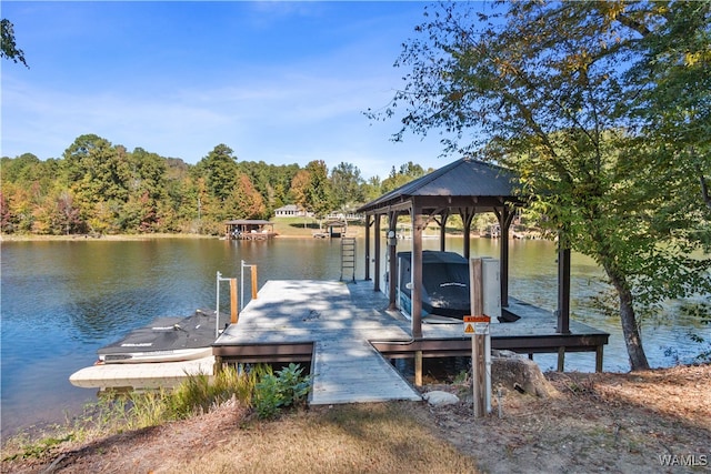 12437 Rising Tide, Northport, AL 35475 - view of dock featuring a water view