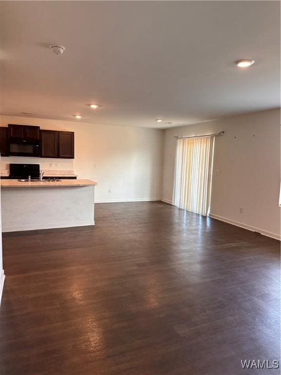 view of unfurnished living room