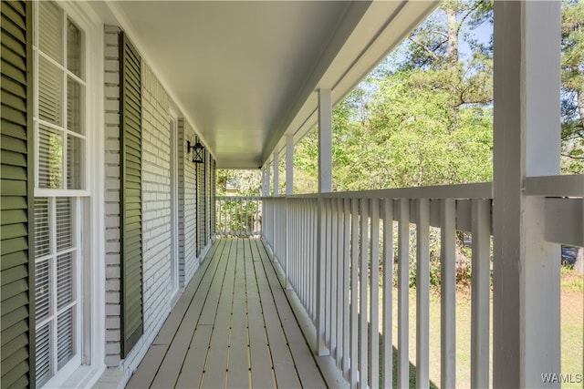 view of deck