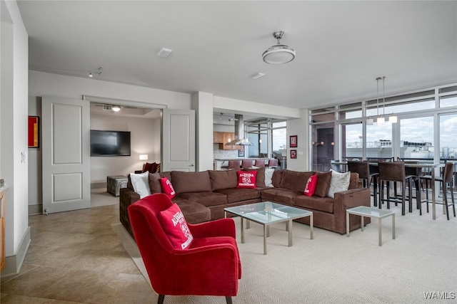 1018 Hackberry Ln Unit 404, Tuscaloosa, AL 35401 - living room featuring baseboards