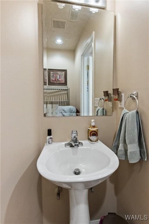 bathroom with visible vents