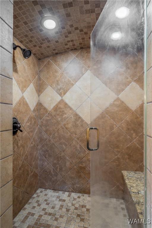 12280 Viewpoint Rd, Northport, AL 35475 - bathroom featuring a stall shower