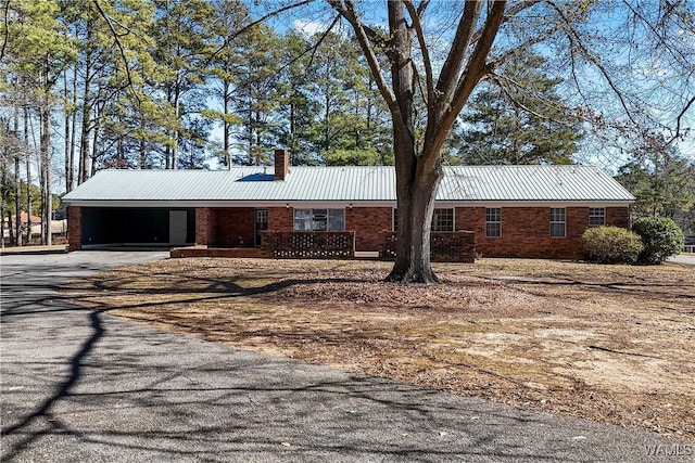 view of ranch-style house