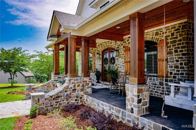 10300 Legacy Ln, Northport, AL 35475 - view of patio featuring covered porch