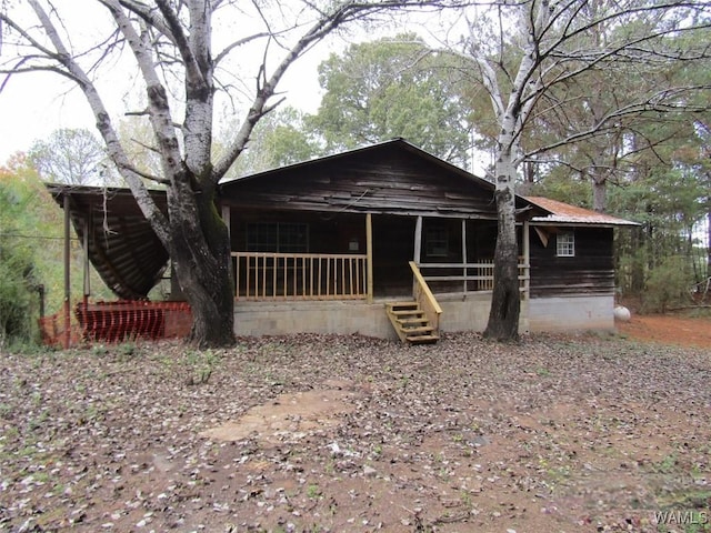 view of front of house