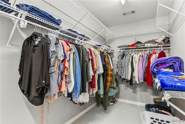 view of spacious closet