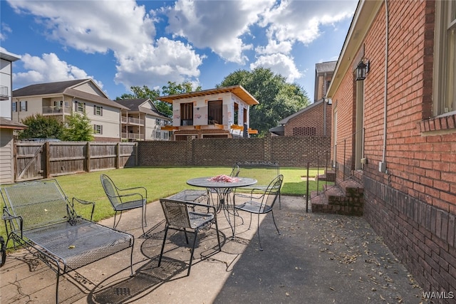 view of patio