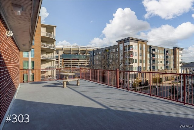 712 Frank Thomas Ave Unit 303, Tuscaloosa, AL 35401 - view of patio / terrace with a balcony