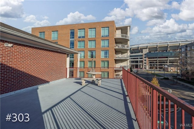 712 Frank Thomas Ave Unit 303, Tuscaloosa, AL 35401 - view of balcony