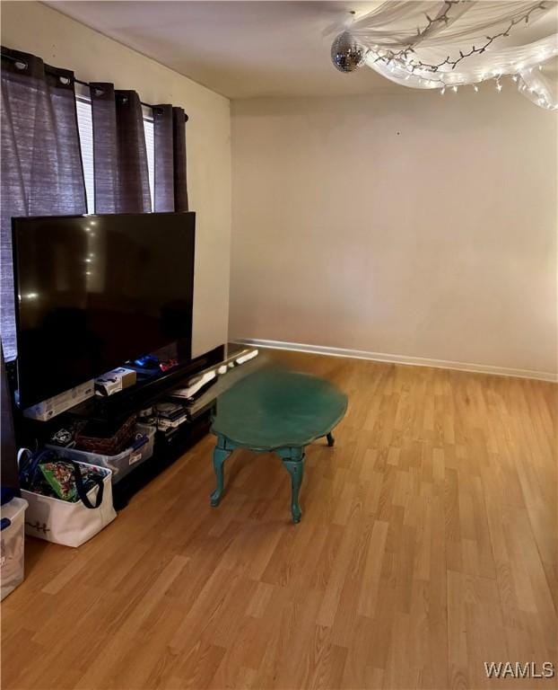 interior space featuring light hardwood / wood-style floors