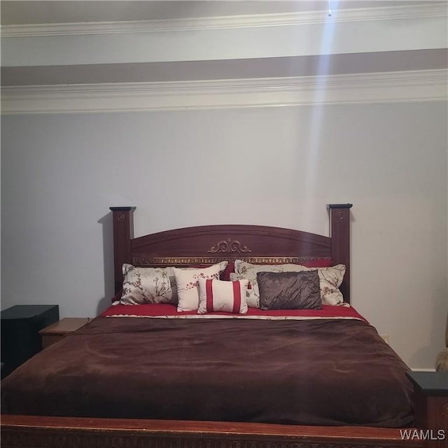 13712 Tab Dr, Northport, AL 35475 - bedroom featuring crown molding