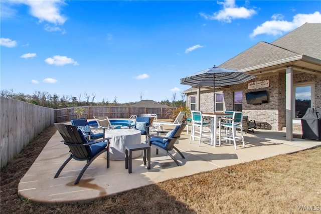 view of patio / terrace