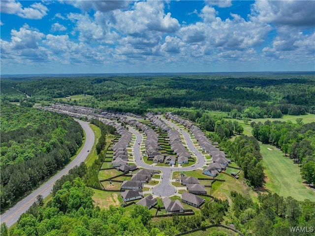 13024 Brookview Way, Northport, AL 35473 - aerial view with a view of trees and a residential view