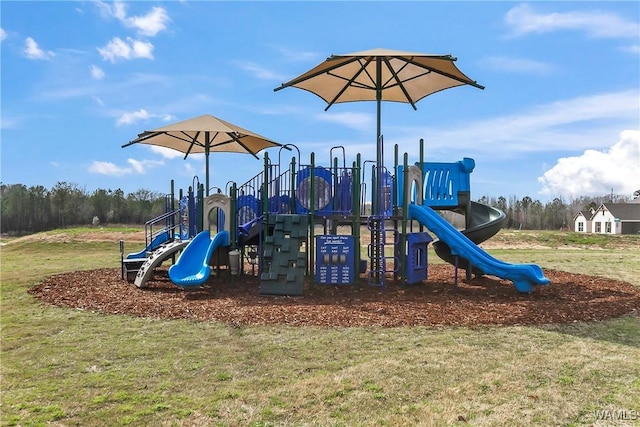 13862 Willow View Ln, Northport, AL 35475 - community playground with a yard