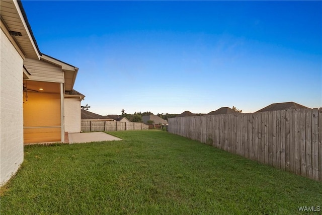13862 Willow View Ln, Northport, AL 35475 - fenced backyard with a patio area